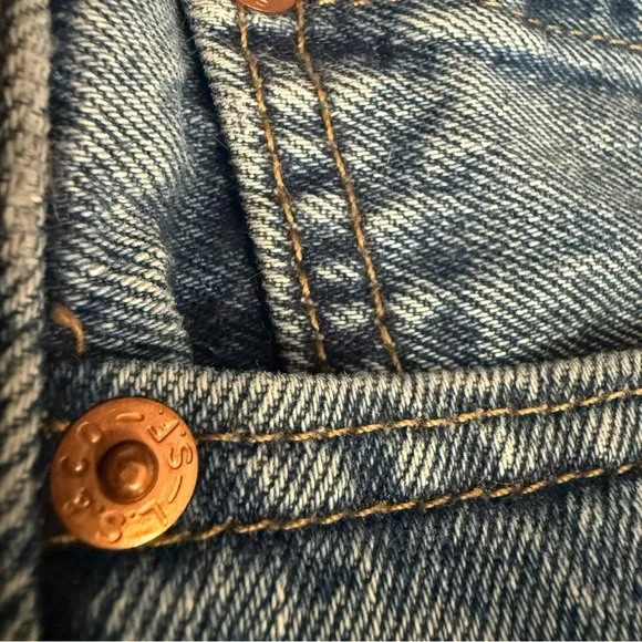 LEVI'S Men's Classic 505 Straight Leg Jeans - Size 40x30 - Picture 9 of 13